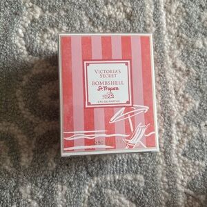 Victoria's Secret Bombshell St. Tropez Pink and White Perfume NWT